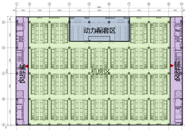 模块化数据中心空间解决方案示例一